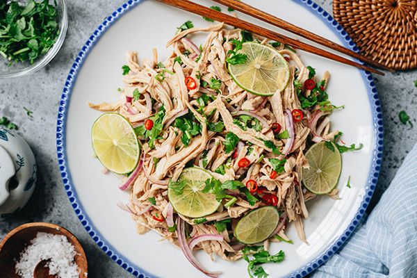 Лаймовый салат с курицей по-юннаньски: освежающий рецепт для жаркого лета