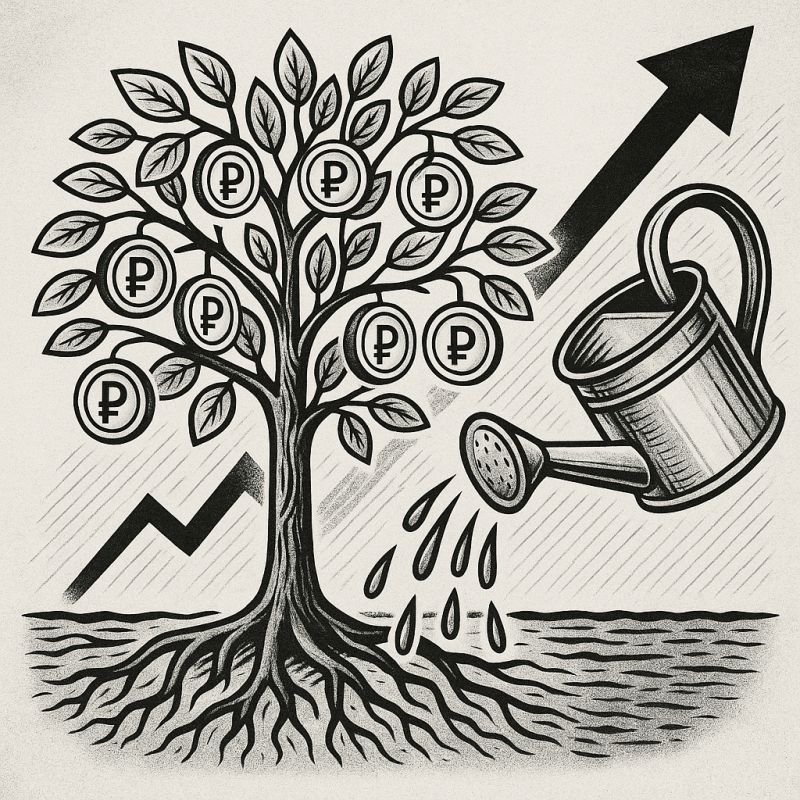 Дивиденды как основа для будущей пенсии