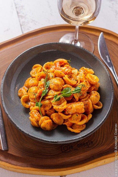 Невероятная паста с креветками