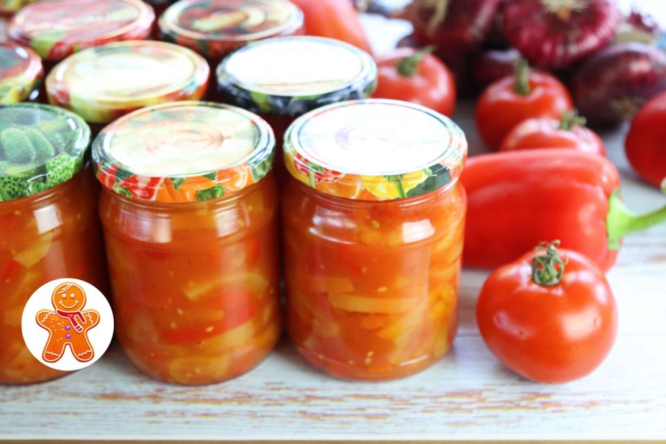 Лечо на зиму: простой и вкусный рецепт без уксуса и стерилизации