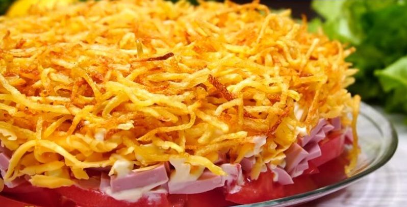 Салат, который украсит любой праздник: рецепт «Блондинки»