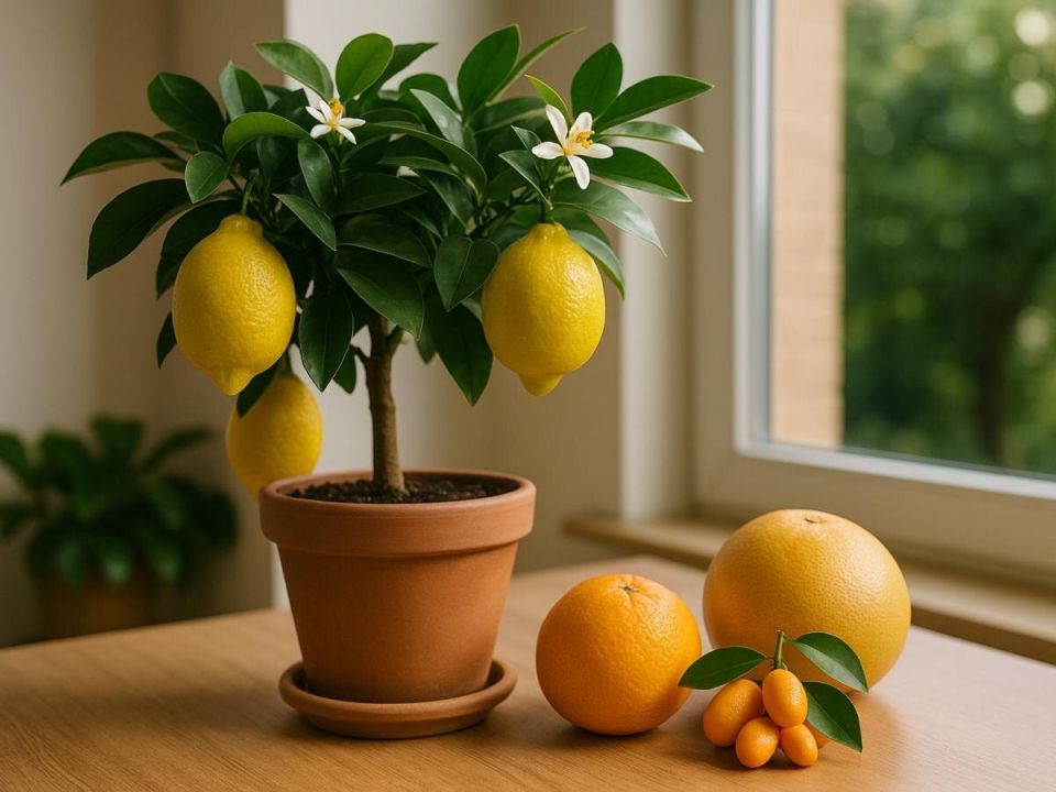 Создание оазиса из лимонов в зимний период