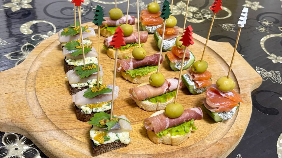 Невероятные канапе для вашего следующего праздника: удивите гостей!