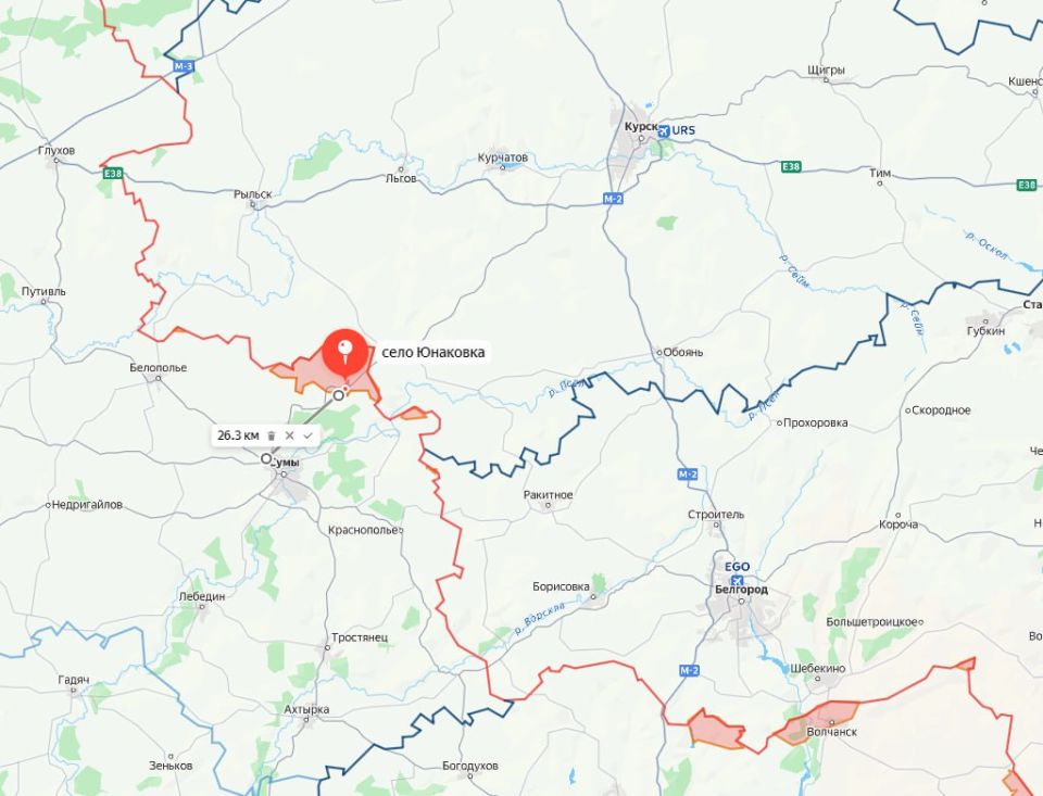 Два майора: Штурмовые подразделения ВДВ группировки "Север" завершили освобождение населенного пункта Юнаковка Сумской области - Северный Ветер