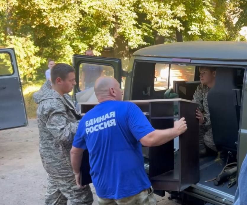 Во Льгове продолжает работу партийный лагерь «Курский рубеж»