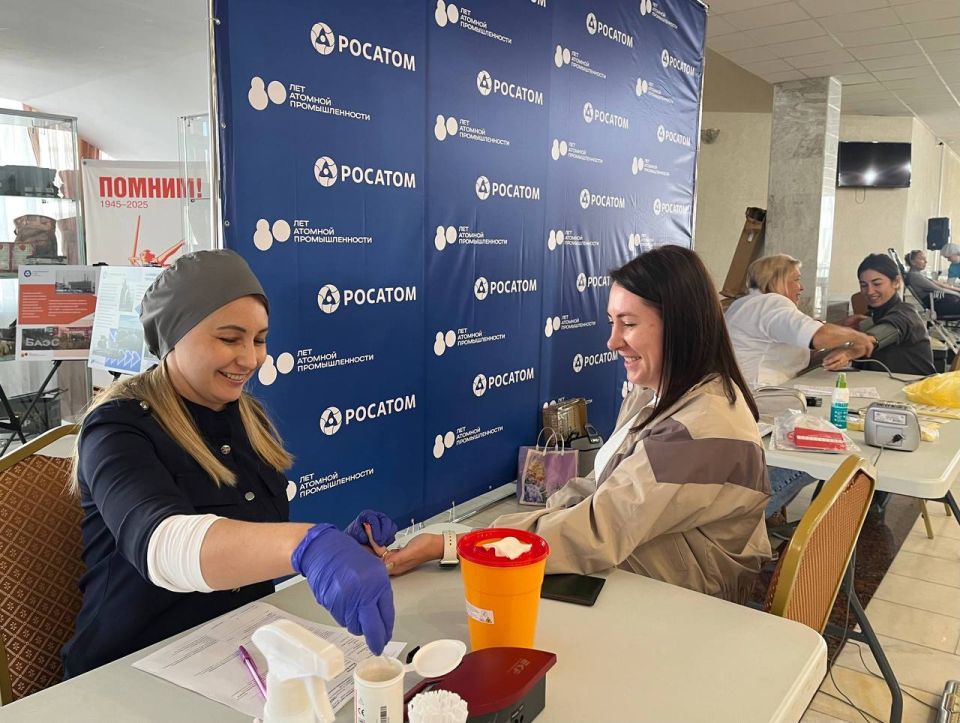 Во Дворце Культуры прошла юбилейная 45-я выездная донорская акция!