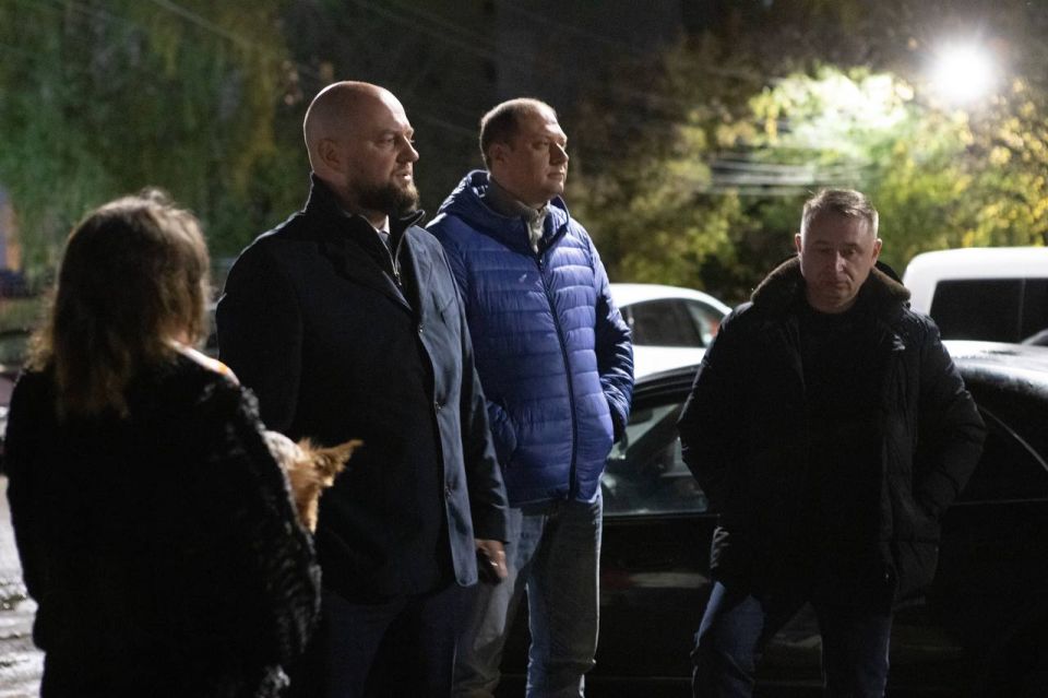 Евгений Маслов: На улице Сумской произошло повреждение ветхого участка тепловой сети