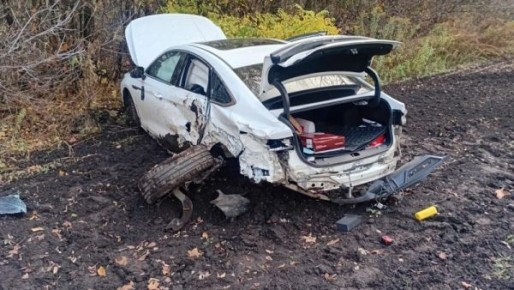 В Курской области случилась жесткая авария