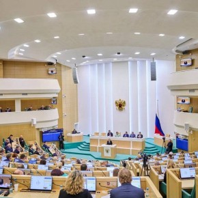 Ольга Любимова выступила на «правительственном часе» в Совете Федерации