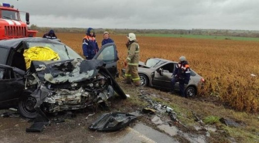 В Курской области погибла женщина в аварии