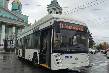 В Курске тестируют троллейбус «Горожанин»