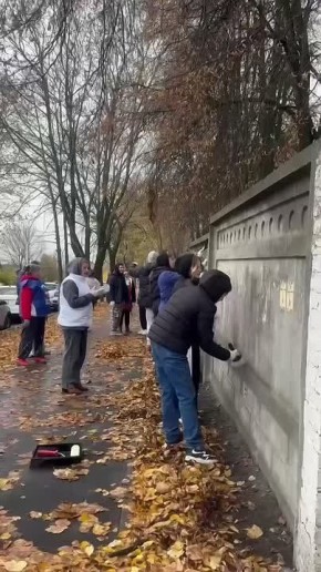 Партийцы организовали трудовую акцию