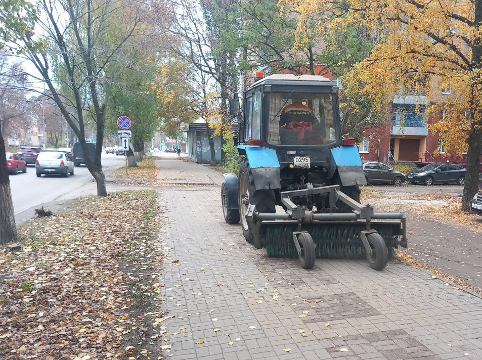 На уборку курских улиц вышли 109 человек
