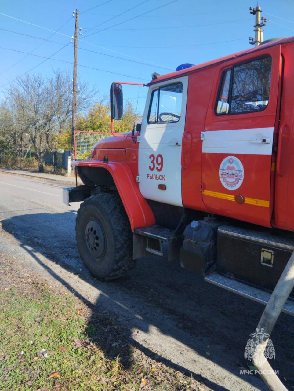 Предварительно неисправность печного отопления стала причиной трагедии в Рыльском районе