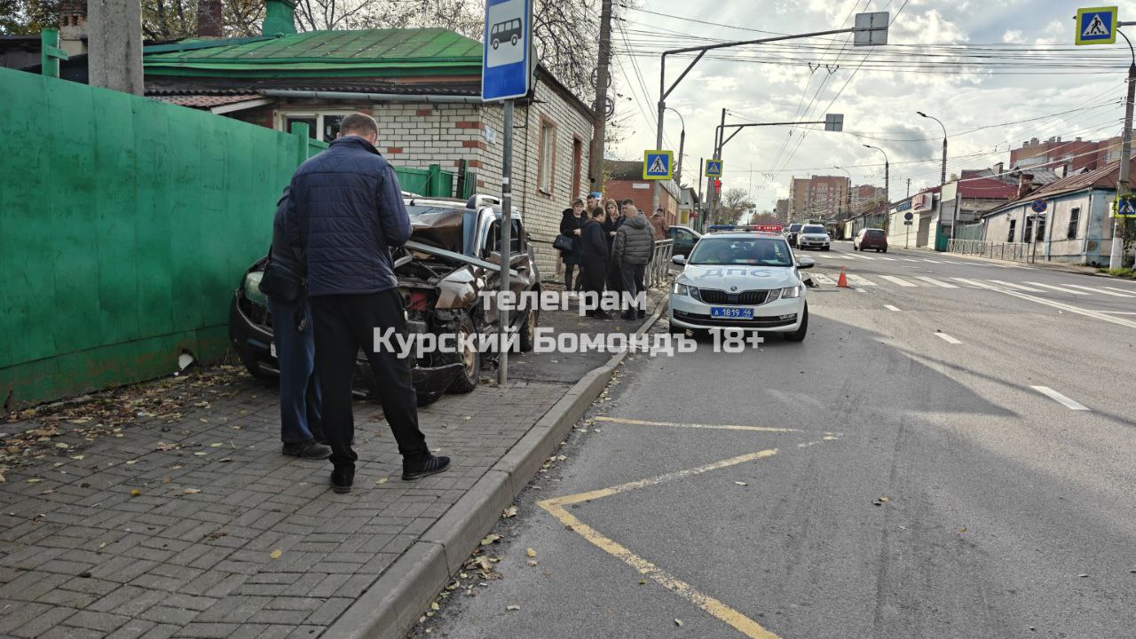 В Курске в ДТП ранены 3-е взрослых и ребенок