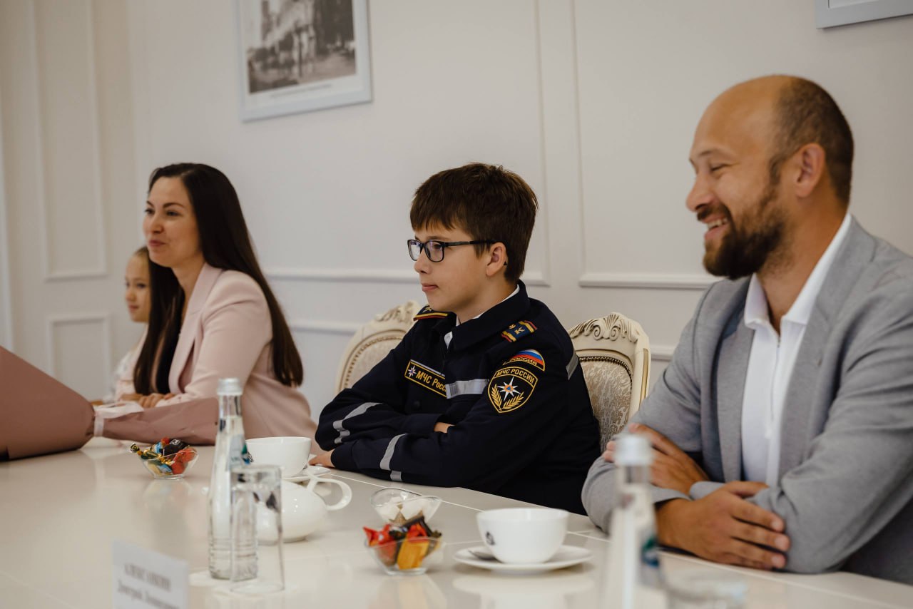 Курского школьника Тимофея Алексанкина наградят медалью Совета Федерации за мужество