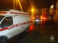 В Курске ночью произошел серьезный пожар в квартире на улице Домостроителей