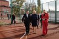 В курском лицее №6 открыли отремонтированную спортплощадку