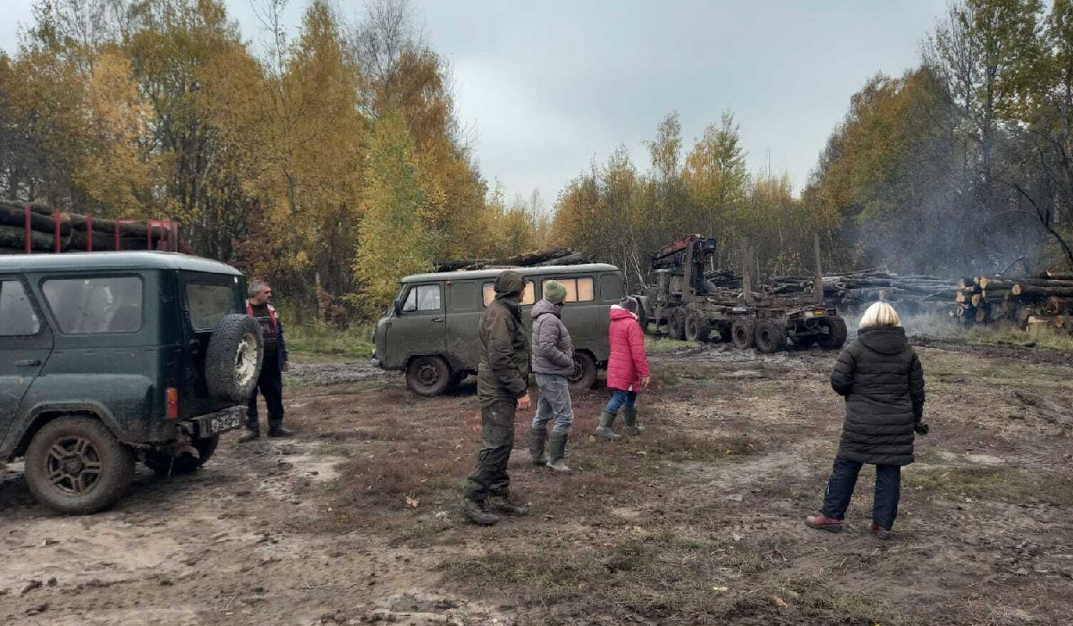 В Курской области продолжают патрулирование государственного лесного фонда
