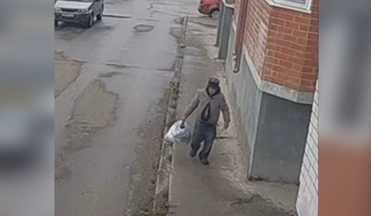 В Курской области полицейские разыскивают подозреваемого в краже барсетки