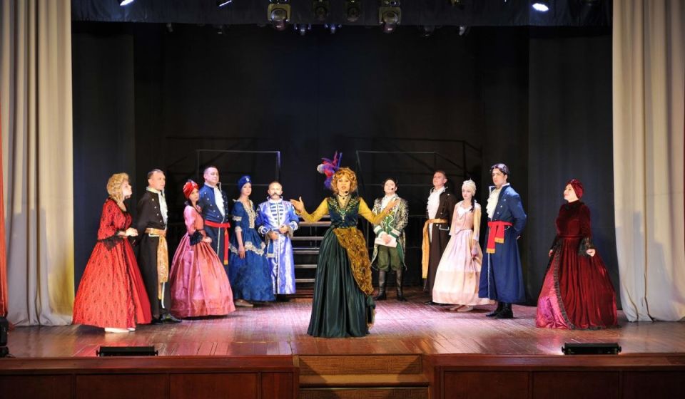 В Курске артисты-любители представили мюзикл «Царская охота»