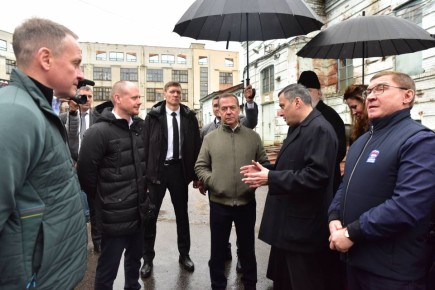 Дмитрий Медведев посетил Курск