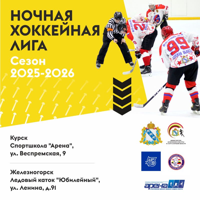 СТАРТ НОЧНОЙ ХОККЕЙНОЙ ЛИГИ