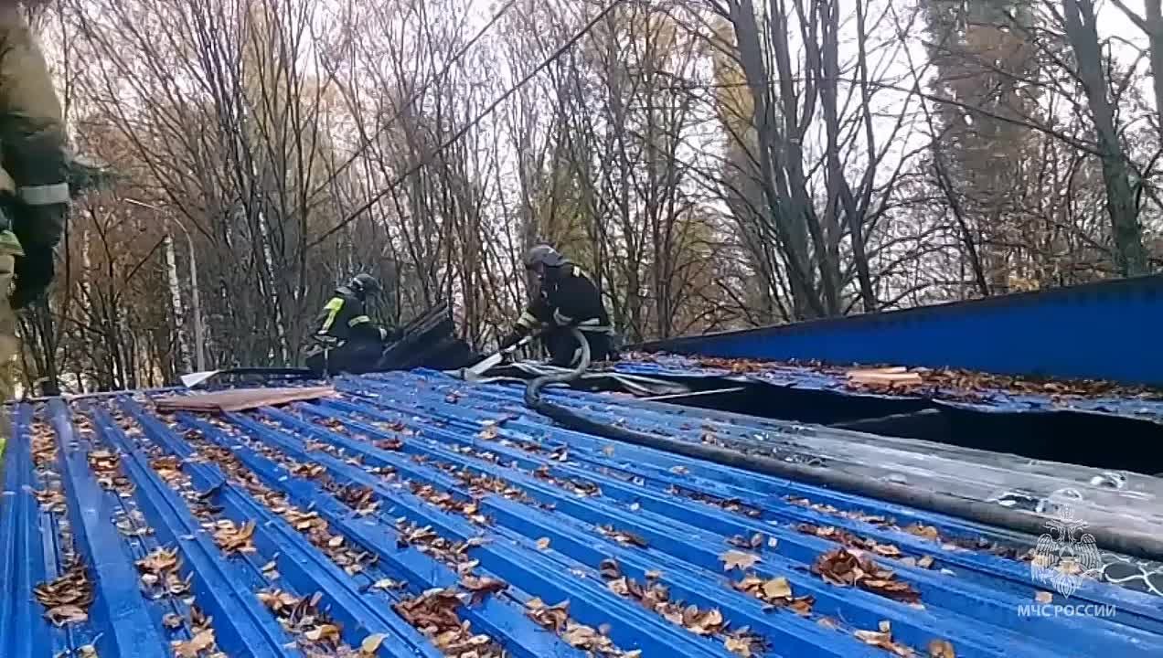 В Курске потушили пожар возле ЮЗГУ