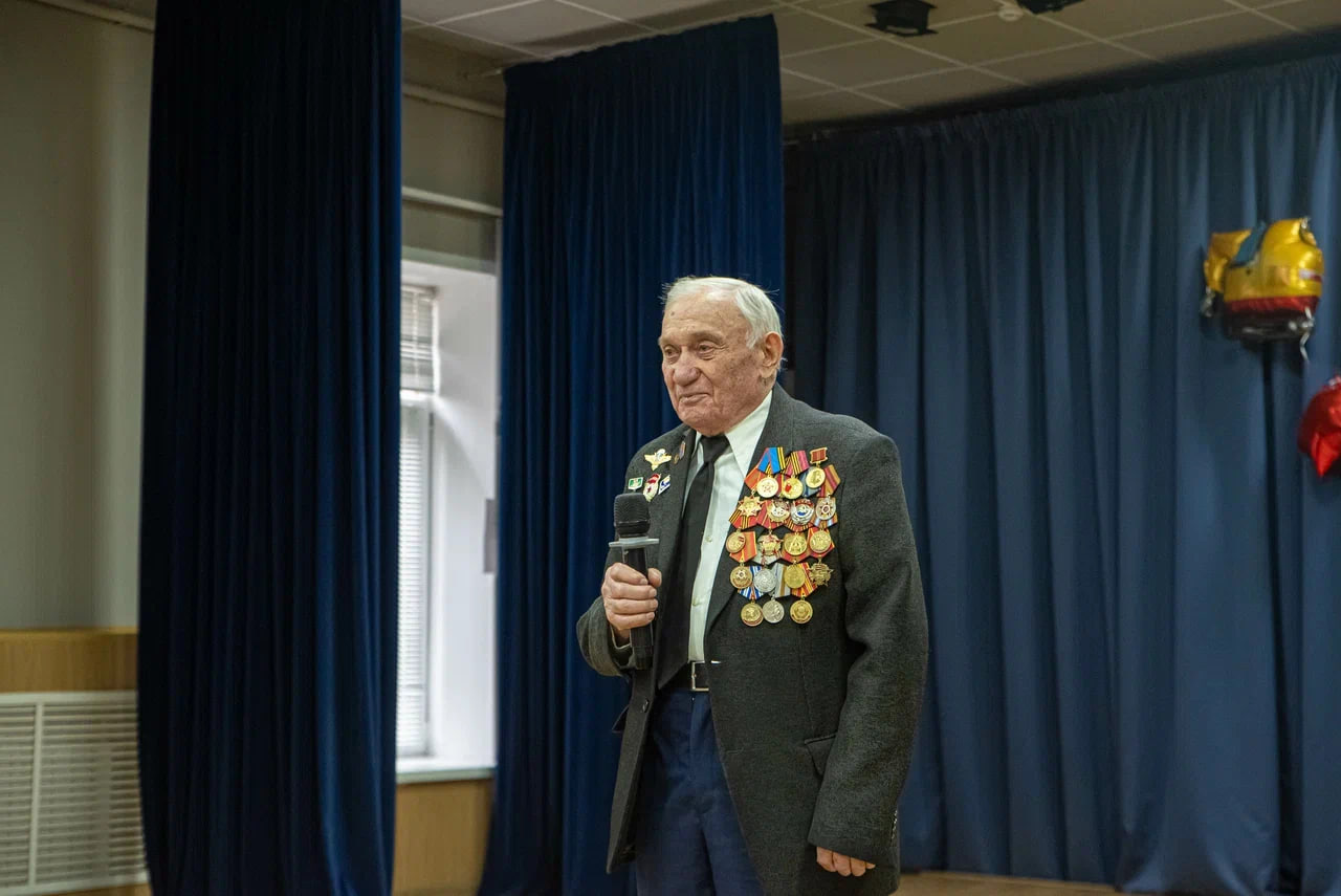 Об обороне Курска от немецко-фашистских захватчиков рассказал труженик тыла Виктор Шатохин