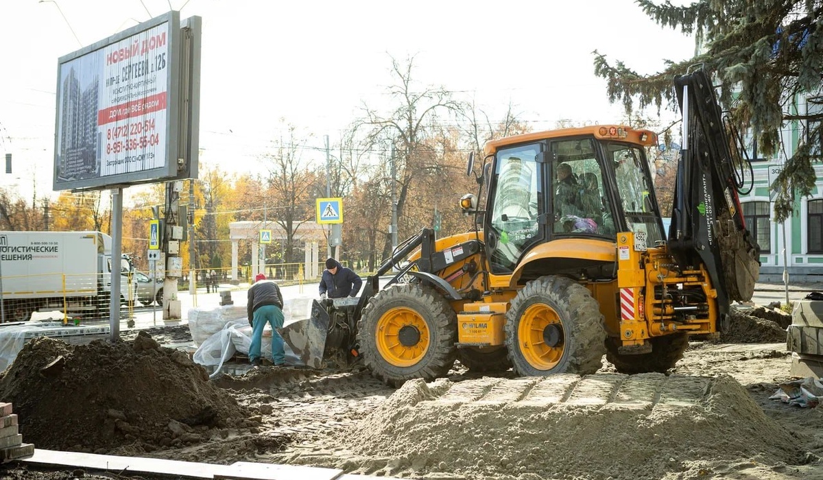 В Курске подрядчик не успеет благоустроить в срок территорию около ТЦ "Куряночка"