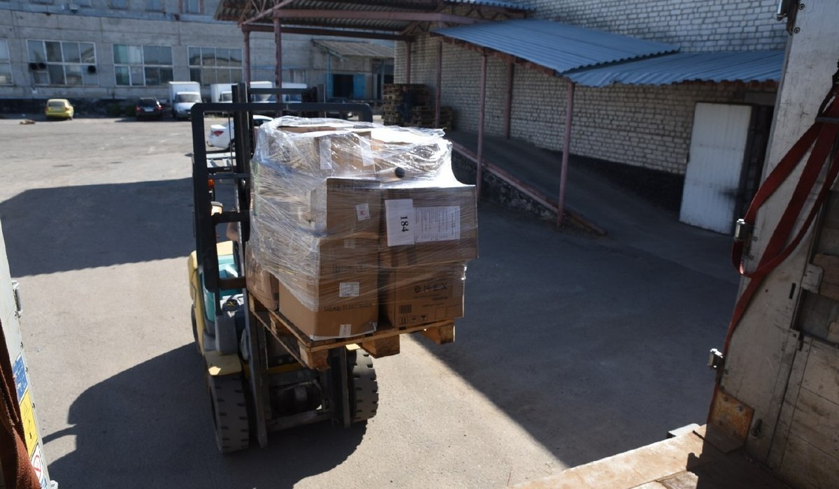 В Курск прибыла партия гуманитарной помощи из Ростова-на-Дону