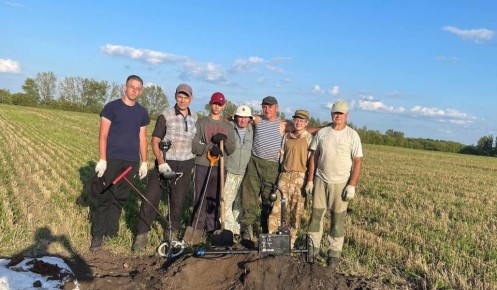 В Курской области поисковики обнаружили штурмовик ИЛ-2