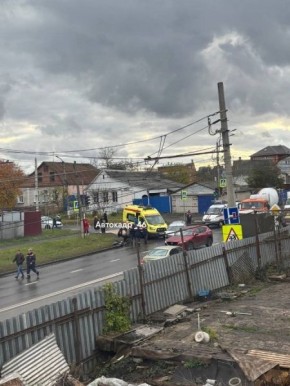 В Курске на Пучковке произошло ДТП