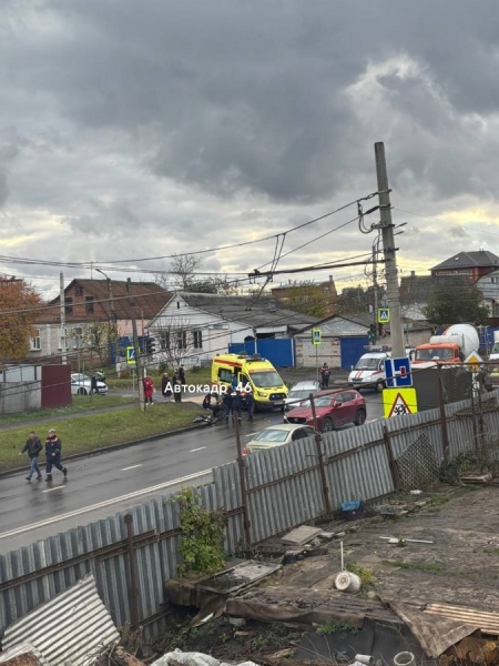 В Курске на Пучковке произошло ДТП