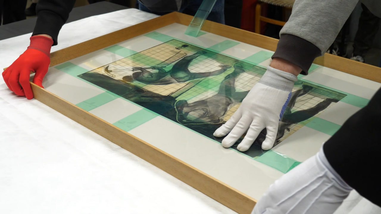 Работы Александра Дейнеки, которые выставлялись в Третьяковке, вернулись обратно в коллекцию Курской картинной галереи