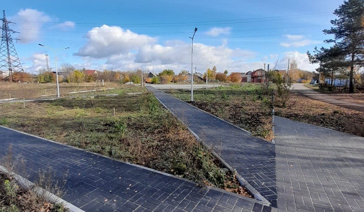 В Курске по проекту «Народный бюджет» благоустроили три территории