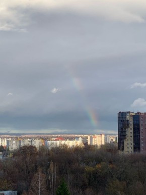 Радуга озарила ноябрьское небо над Курском!