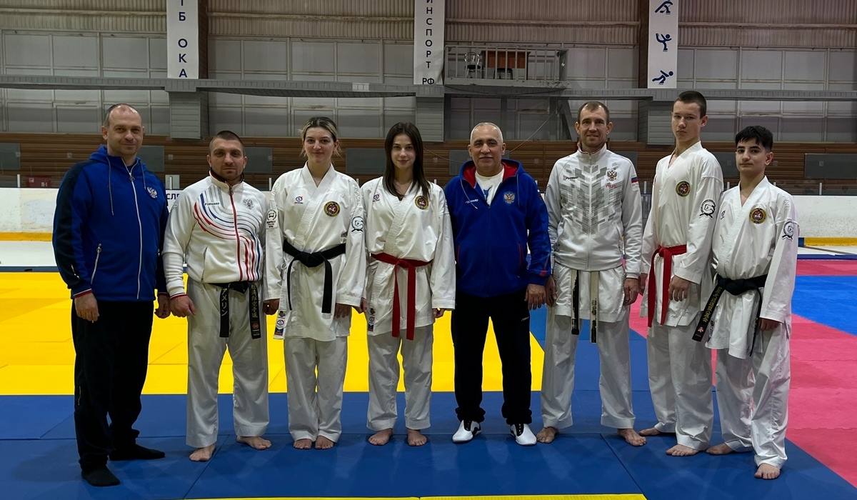 В составе молодежной сборной России тренируются 4 каратиста из Курской области