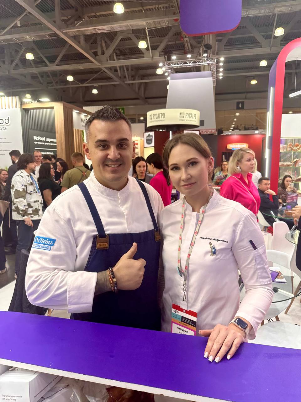 Курский педагог Анастасия Митрошенко участвовала в гастрономическом мастер-классе на ПИР Экспо