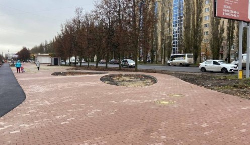 В Железногорске подрядчик не успел завершить ремонт «Аллеи поколений» к сроку