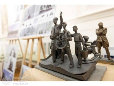 Жителям Курска показали шесть вариантов памятника Гайдару и тимуровцам