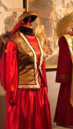 В Курском краеведческом музее юные куряне и их родители совершили «Путешествие по сказкам народов России»