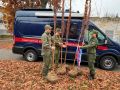 В День народного единства офицеры СК России совместно с кадетами ведомства и юнармейцами высадили березы