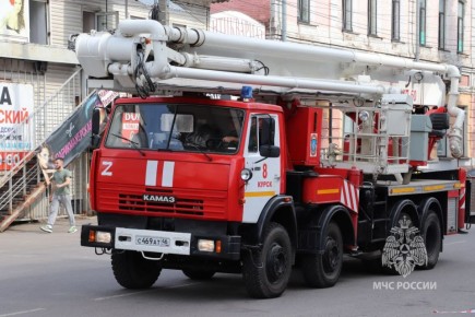 В Курской области за сутки зарегистрировали 8 пожаров
