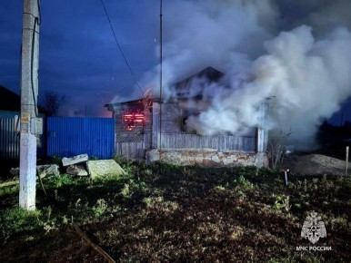 К трагедии привел пожар в селе Октябрьском Рыльского района