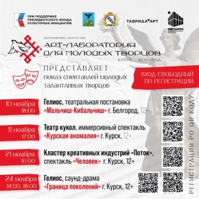 В Курской области стартует финальный этап реализации проекта «Арт-лаборатория «Пограничное искусство: Курск и Белгород»