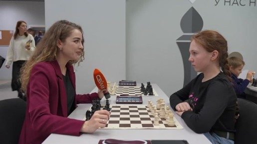 В Курске проходит шахматный турнир для школьников