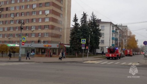 В Курске спасли 13-летнего ребёнка из горящей квартиры