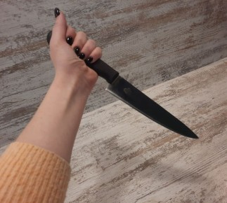 В Курске судимая мать 9 детей напала с ножом на ссорящихся мужчин