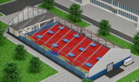 В Курске построят быстровозводимый зал для настольного тенниса